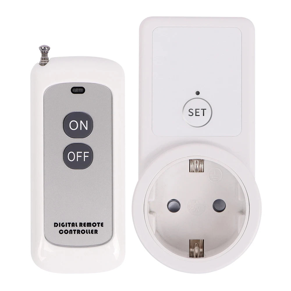Wireless Remote Control Smart Plug EU Socket