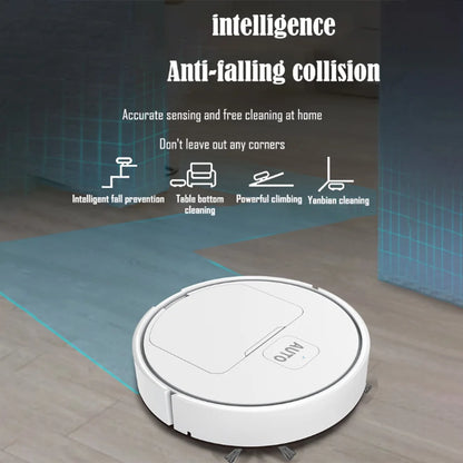 3-in-1 USB Rechargeable Robot Vacuum and Mop Combo