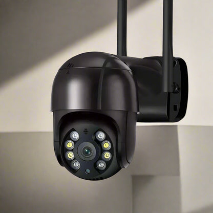 WiFi Outdoor Security Camera 4K with AI Human Tracking