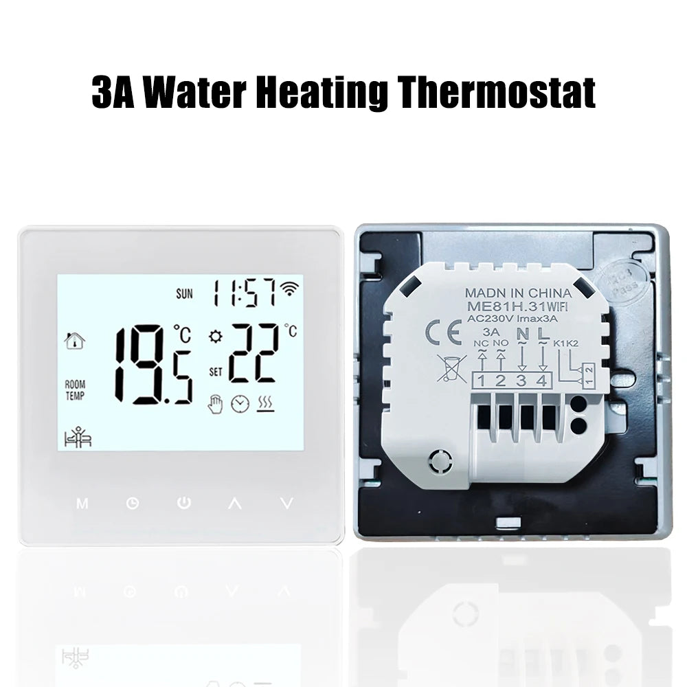 Tuya Smart WiFi Thermostat Programmable for Underfloor Heating
