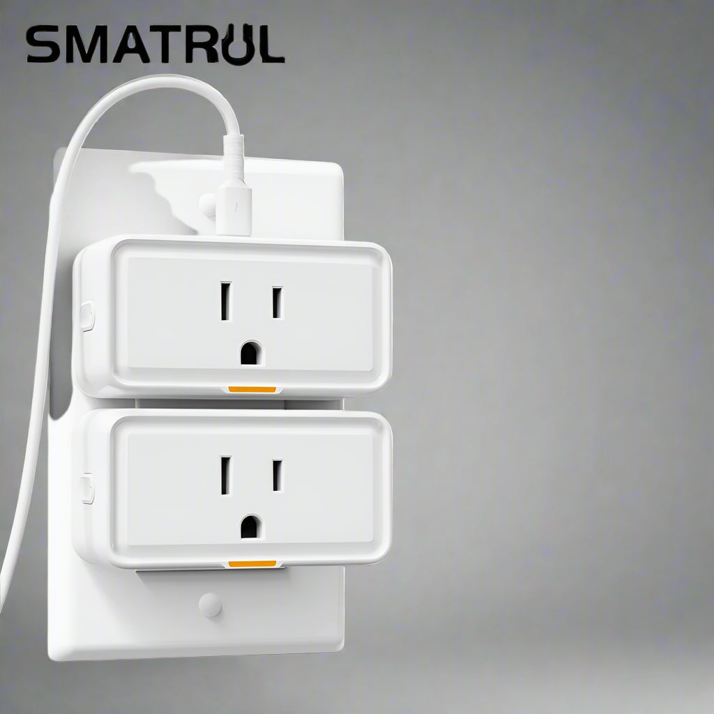 Tuya Smart WiFi Plug with Power Monitoring and Voice Control