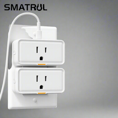 Tuya Smart WiFi Plug with Power Monitoring and Voice Control