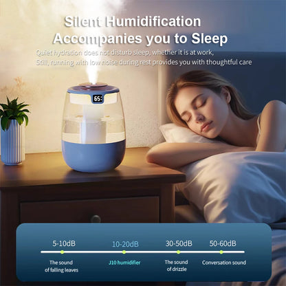 USB Aroma Humidifier with Dual Spray and Night Light