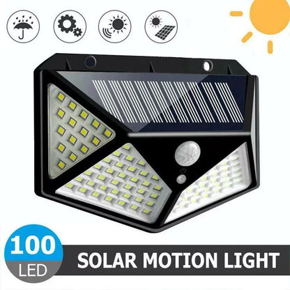 LED Solar Garden Light with Motion Sensor and 3 Modes