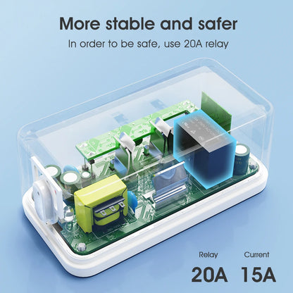 Tuya Smart WiFi Plug with Power Monitoring and Voice Control