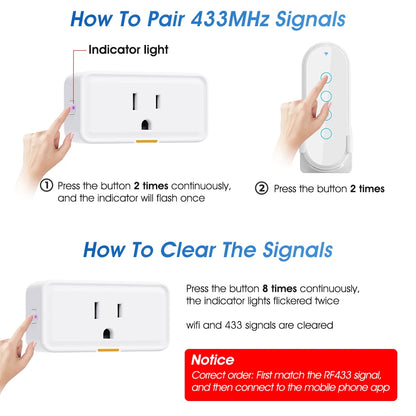 Tuya Smart WiFi Plug with Power Monitoring and Voice Control